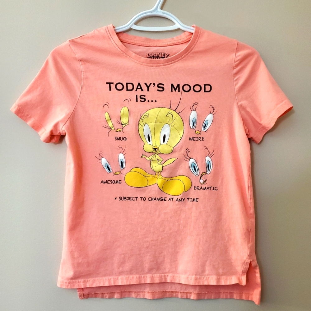 Looney Tunes - Tweety Bird "Current Mood" tee